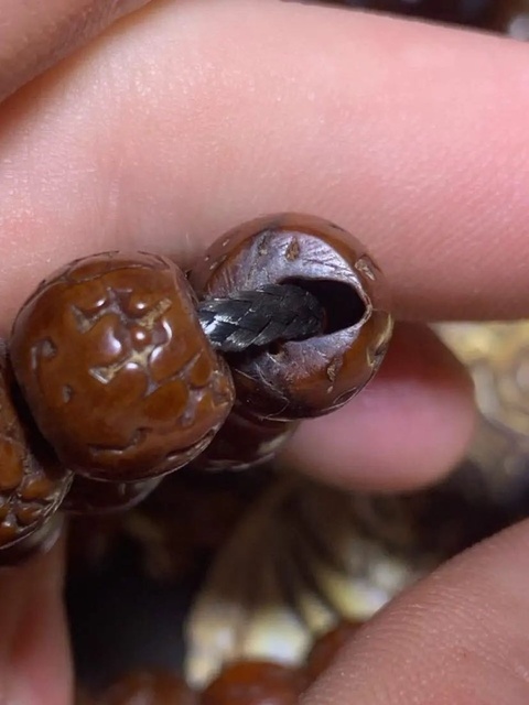 古玩玉器金剛珠串真品鑒賞圖