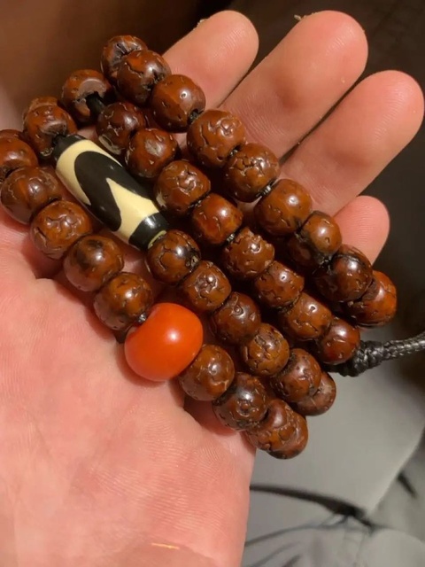 古玩玉器金剛珠串真品鑒賞圖