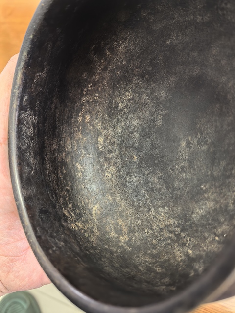 古玩銅器銅獅耳爐真品鑒賞圖