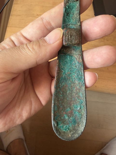 古玩銅器帶鉤真品鑒賞圖