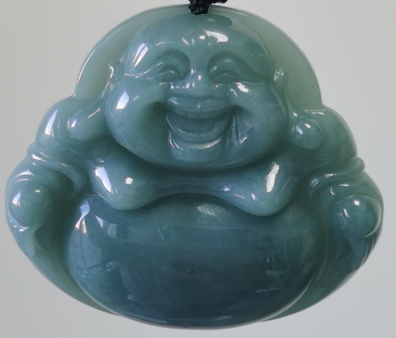 古玩玉器翡翠吊墜真品鑒賞圖