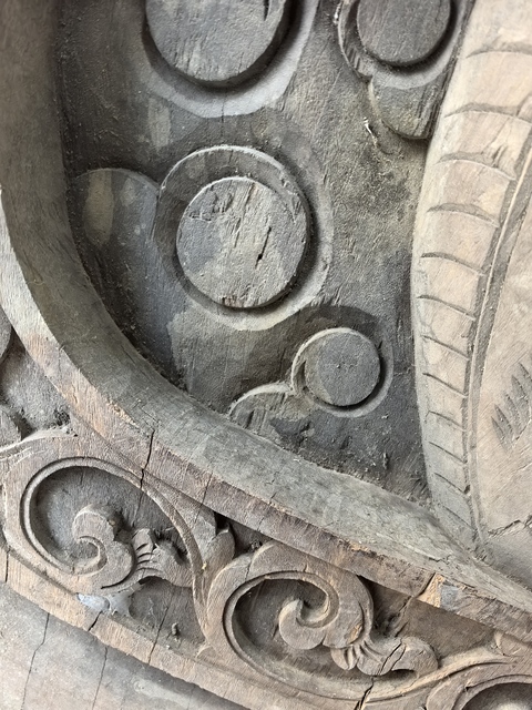 古玩雜項牛腿真品鑒賞圖