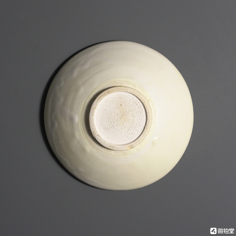 古玩陶瓷白耀州窯茶盞真品鑒賞圖