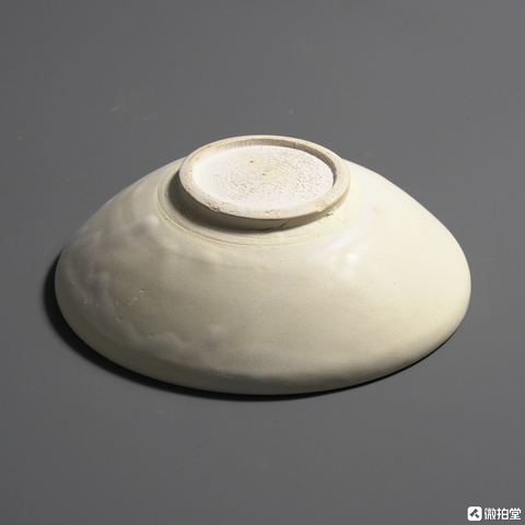 古玩陶瓷白耀州窯茶盞真品鑒賞圖