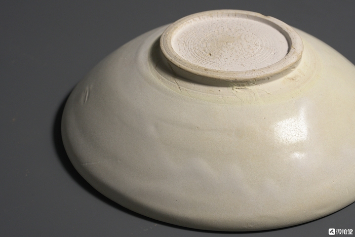 古玩陶瓷白耀州窯茶盞真品鑒賞圖