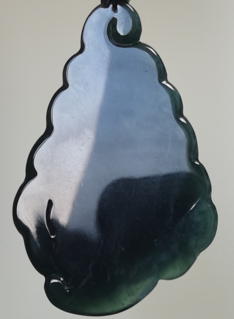 古玩玉器翡翠吊墜真品鑒賞圖