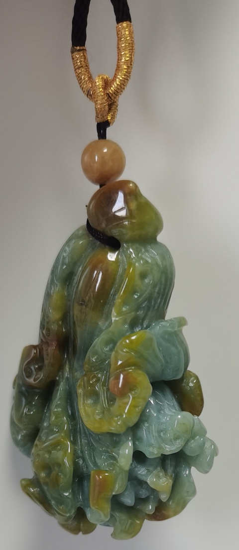 古玩玉器翡翠白菜真品鑒賞圖