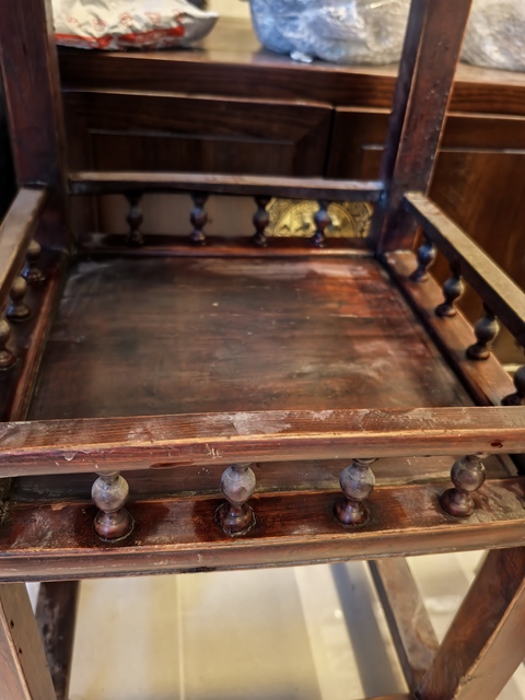 古玩雜項花幾真品鑒賞圖