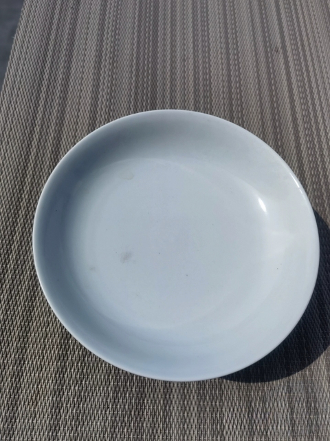 古玩陶瓷青釉盤真品鑒賞圖