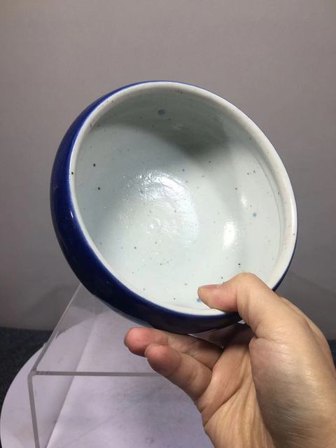 古玩陶瓷祭蘭釉三足爐拍賣，當(dāng)前價(jià)格0元