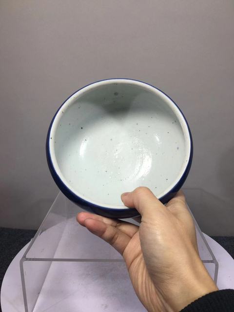 古玩陶瓷祭蘭釉三足爐拍賣，當(dāng)前價(jià)格0元