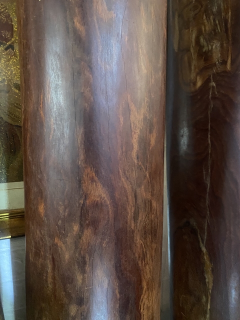 古玩雜項白酸枝木真品鑒賞圖