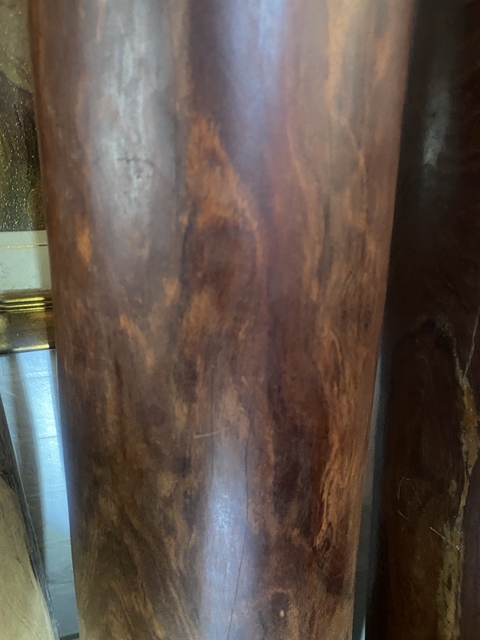 古玩雜項白酸枝木真品鑒賞圖