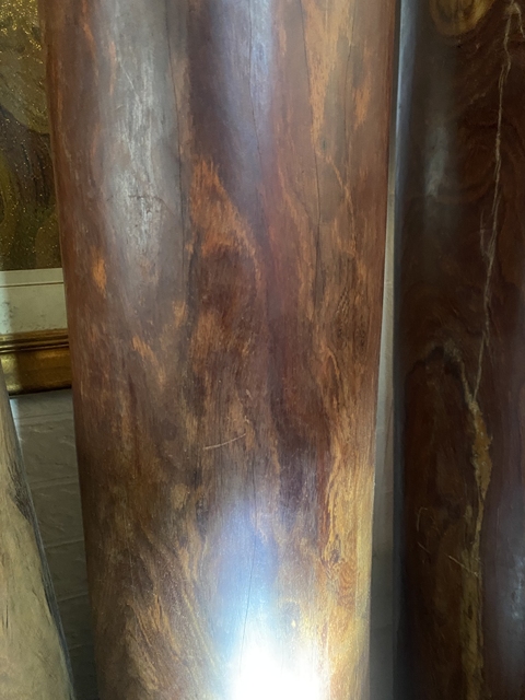 古玩雜項白酸枝木真品鑒賞圖