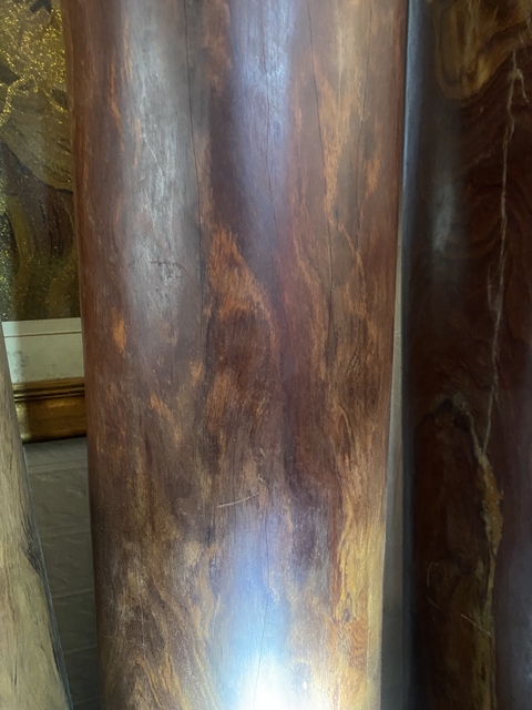 古玩雜項白酸枝木真品鑒賞圖