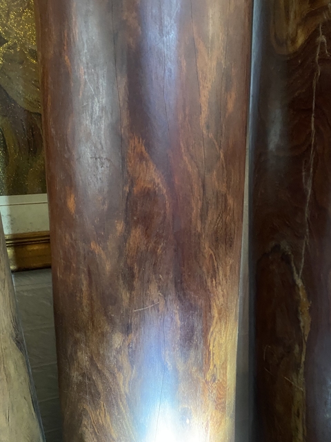 古玩雜項白酸枝木真品鑒賞圖