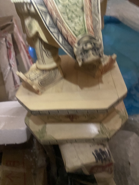 古玩雜項(xiàng)牙骨尉遲敬德像真品鑒賞圖