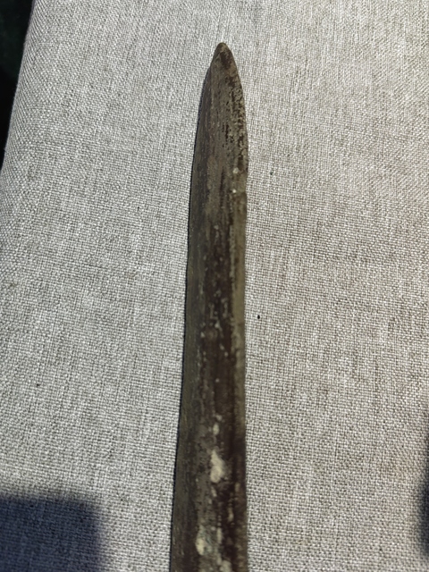 古玩銅器戰國青銅劍真品鑒賞圖