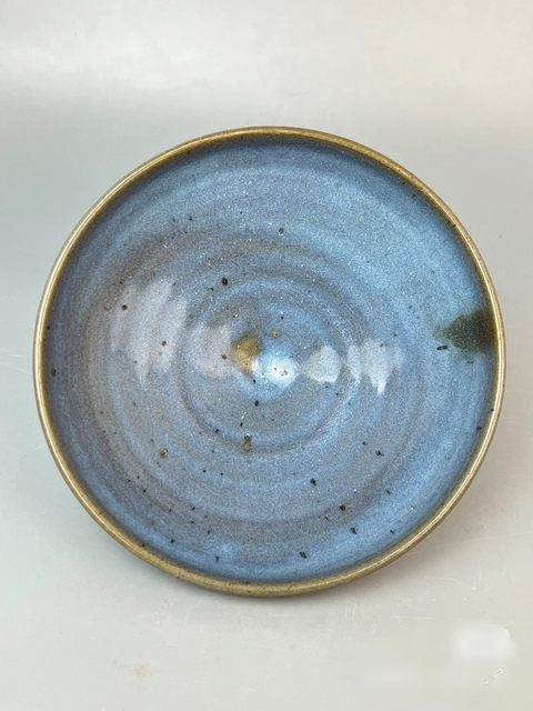 古玩陶瓷元代鈞瓷碗真品鑒賞圖