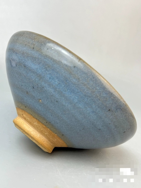 古玩陶瓷元代鈞瓷碗真品鑒賞圖