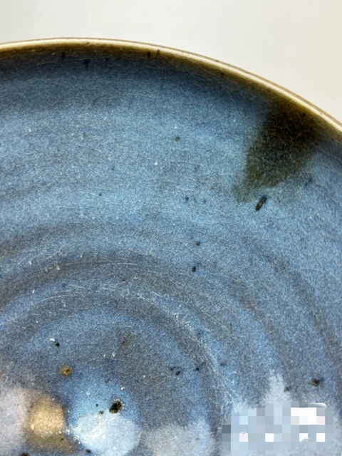 古玩陶瓷元代鈞瓷碗真品鑒賞圖