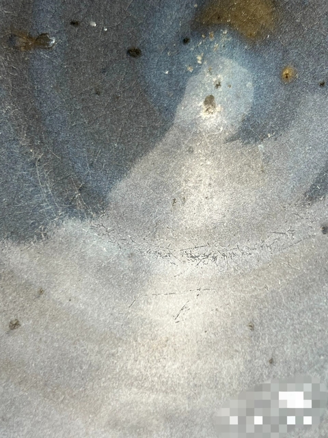 古玩陶瓷元代鈞瓷碗真品鑒賞圖