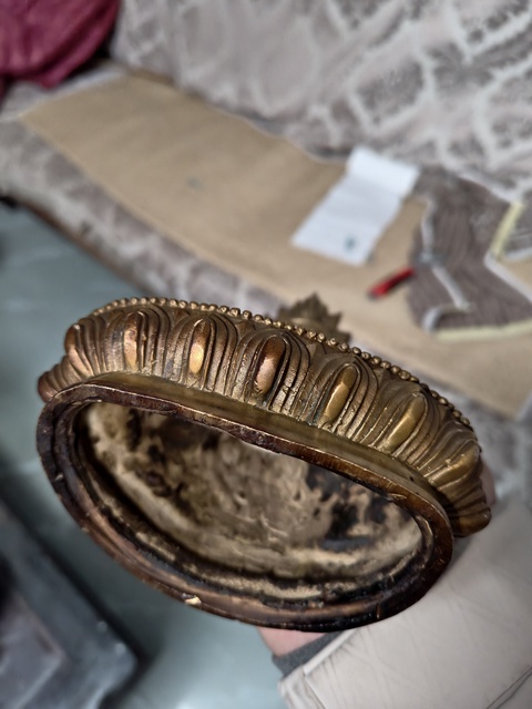 古玩銅器銅金剛手菩薩真品鑒賞圖