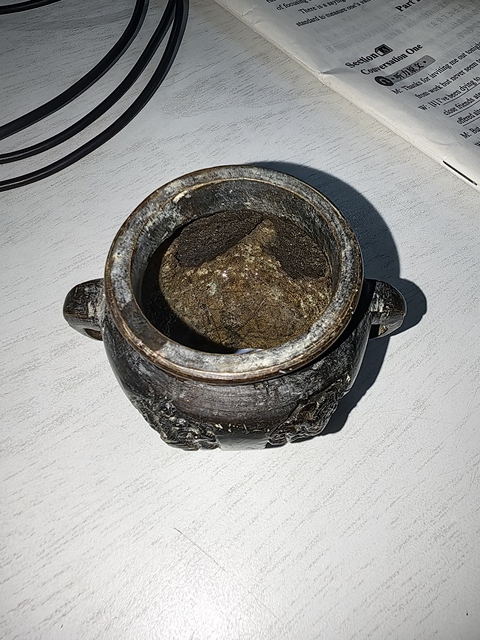 古玩銅器19世紀香爐真品鑒賞圖