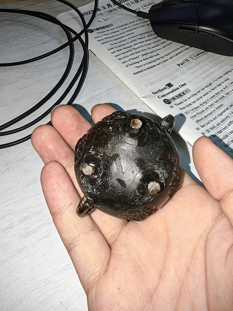 古玩銅器19世紀香爐真品鑒賞圖