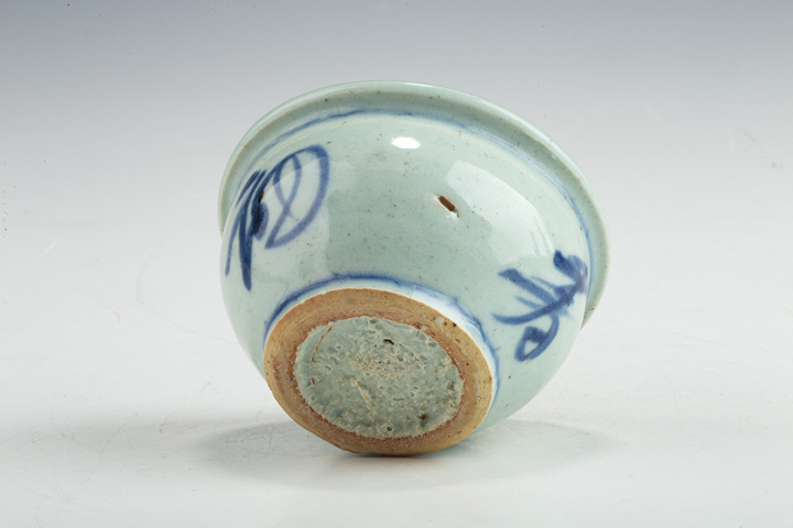 古玩陶瓷清早·青花“福祿壽”香爐真品鑒賞圖