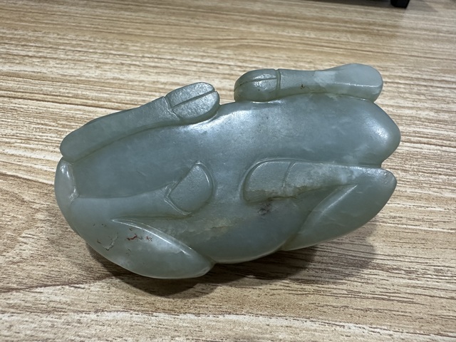 古玩玉器和田玉雕“臥牛”擺件真品鑒賞圖