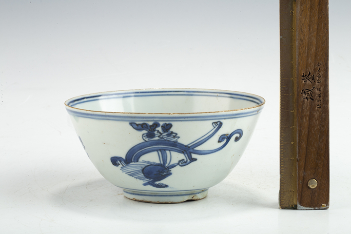 古玩陶瓷明萬歷·青花螭龍紋碗
拍賣，當前價格0元