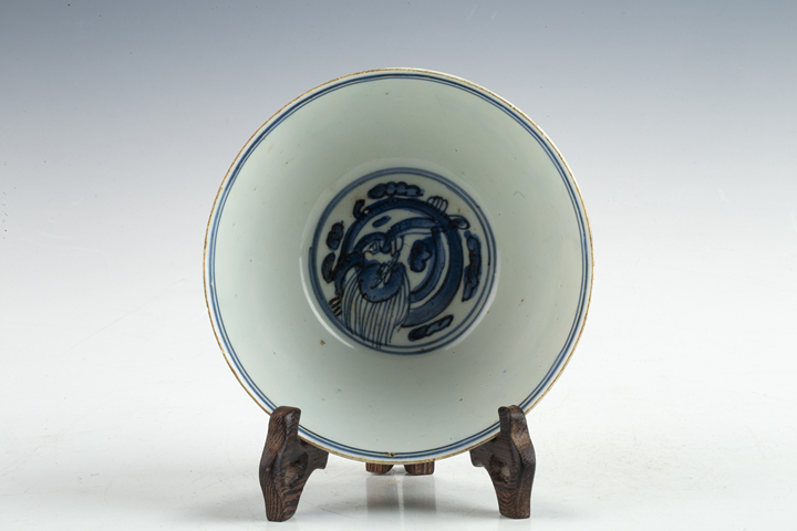 古玩陶瓷明萬歷·青花螭龍紋碗
拍賣，當前價格0元