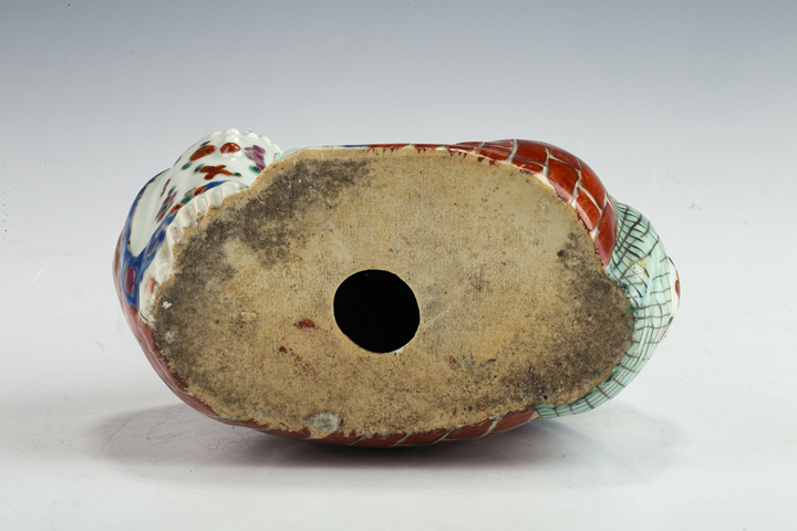 古玩陶瓷民國·粉彩彌勒佛造像拍賣，當前價格4200元