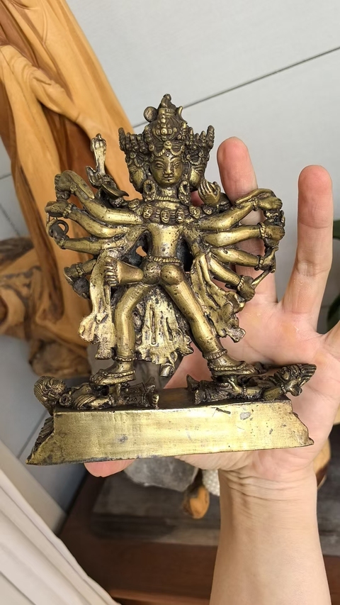 古玩銅器造像真品鑒賞圖