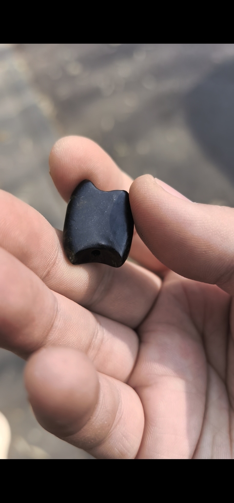 古玩雜項(xiàng)大磨損板珠真品鑒賞圖