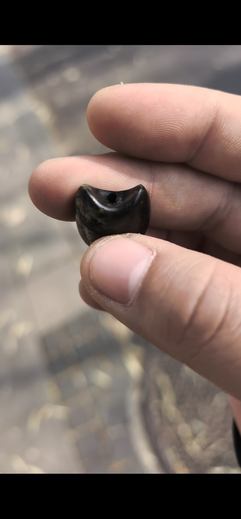 古玩雜項(xiàng)大磨損板珠真品鑒賞圖