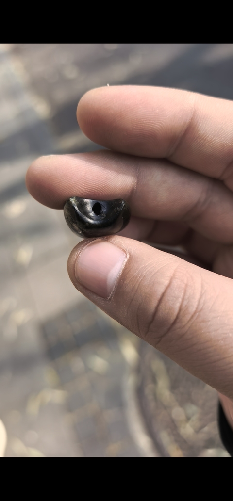 古玩雜項(xiàng)大磨損板珠真品鑒賞圖