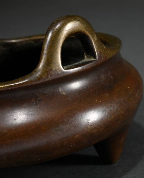 古玩銅器銅爐真品鑒賞圖