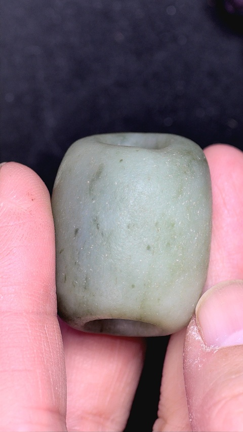 古玩玉器玉珠飾真品鑒賞圖