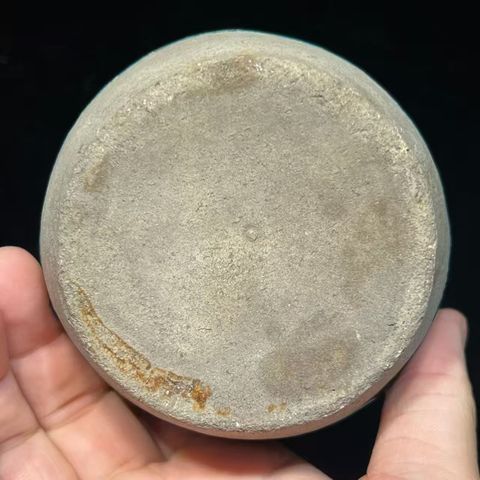 古玩陶瓷清末民國孔雀藍釉罐真品鑒賞圖