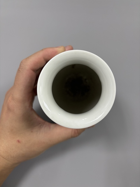 古玩陶瓷粉彩人物燈籠瓶真品鑒賞圖