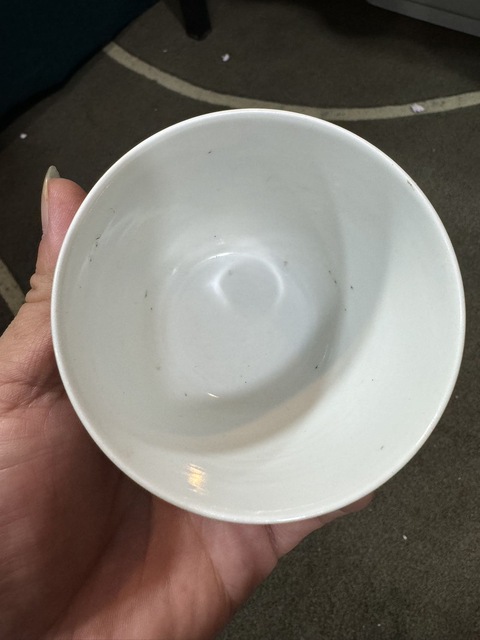 古玩陶瓷粉彩杯真品鑒賞圖