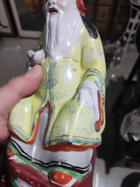 古玩陶瓷瓷塑造像真品鑒賞圖