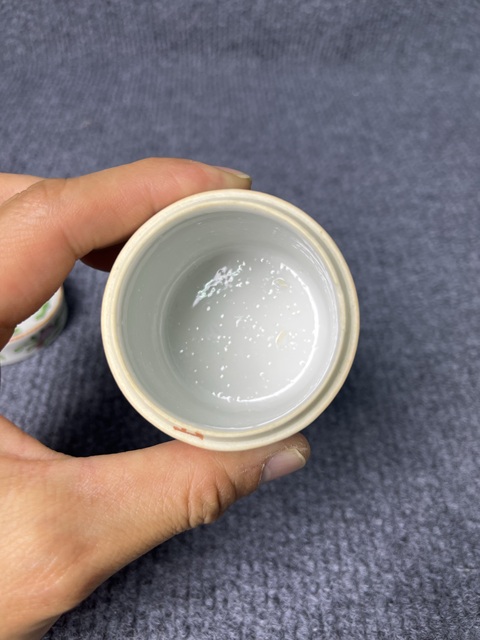 古玩陶瓷廣彩花鳥紋大煙缸拍賣，當前價格788元