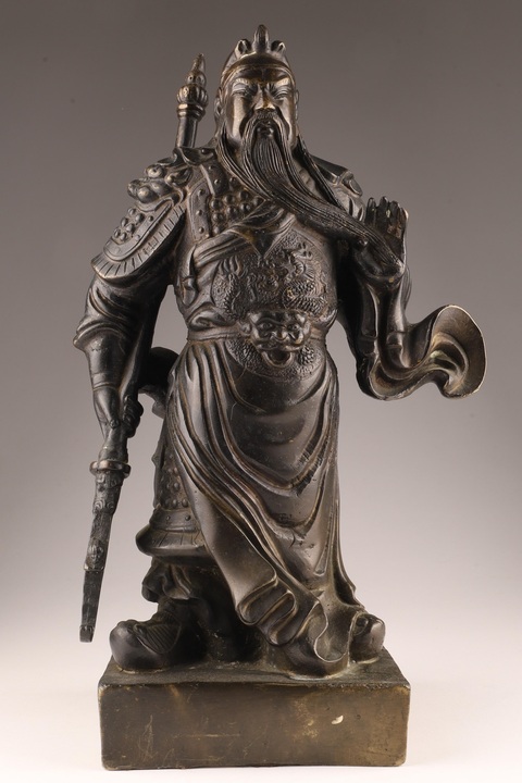 古玩銅器造像真品鑒賞圖