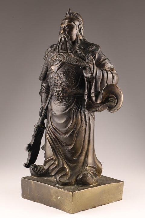 古玩銅器造像真品鑒賞圖