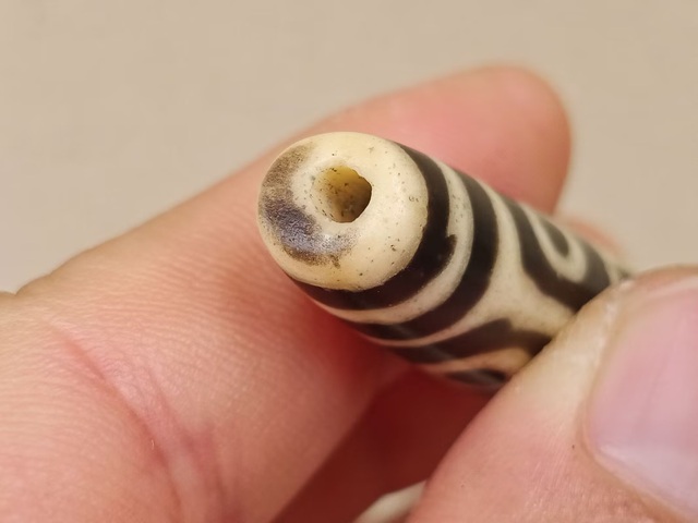 古玩玉器新料器天珠真品鑒賞圖