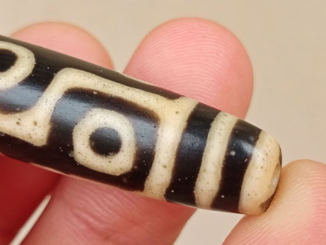 古玩玉器新料器天珠真品鑒賞圖