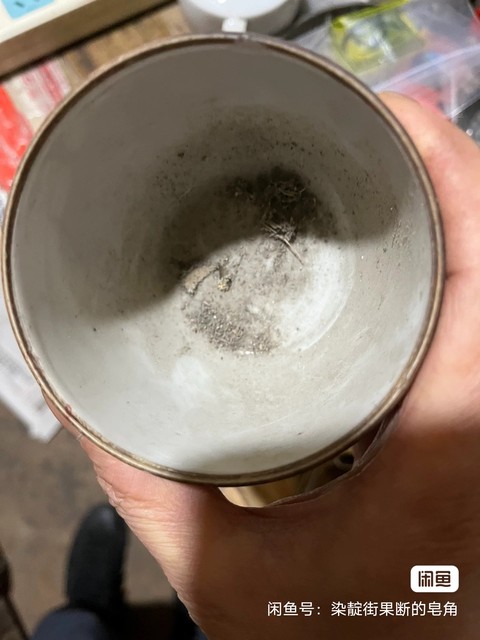 古玩陶瓷珊瑚紅釉描金松鶴紋蓋缸真品鑒賞圖